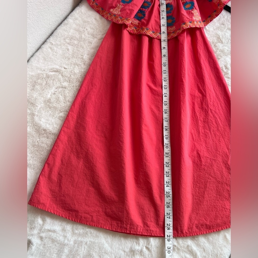 VALZERA EMBROIDERED DRESS SIZE SMALL - Picture 10 of 10